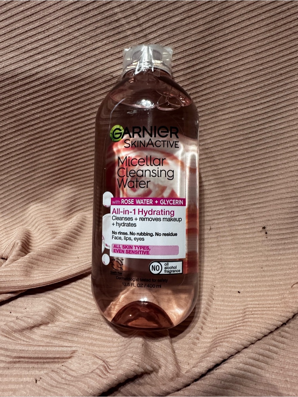 Garnier Micellar Cleansing Water - Pink Clear Bottle